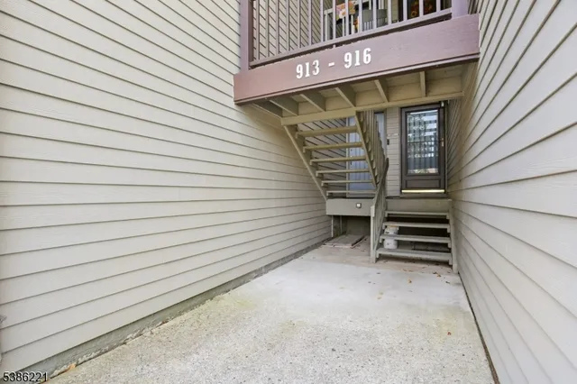 a view of a door of the house