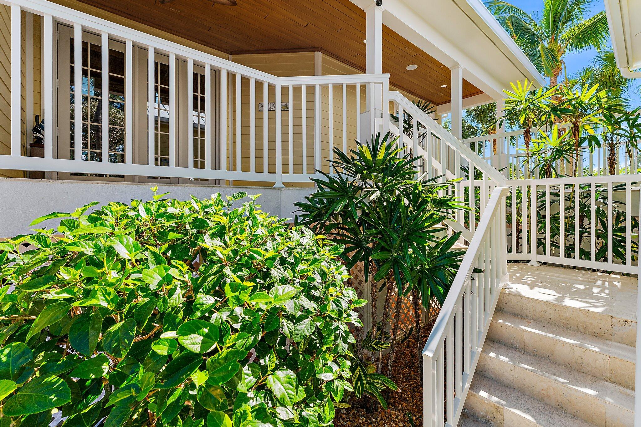 134 North Beach Road Hobe Sound, FL 33455 - Photo 42 of 54 a view of a backyard with plants