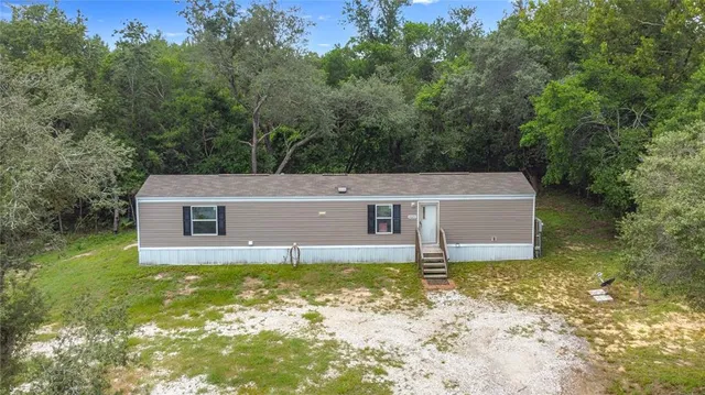 a house with a garden
