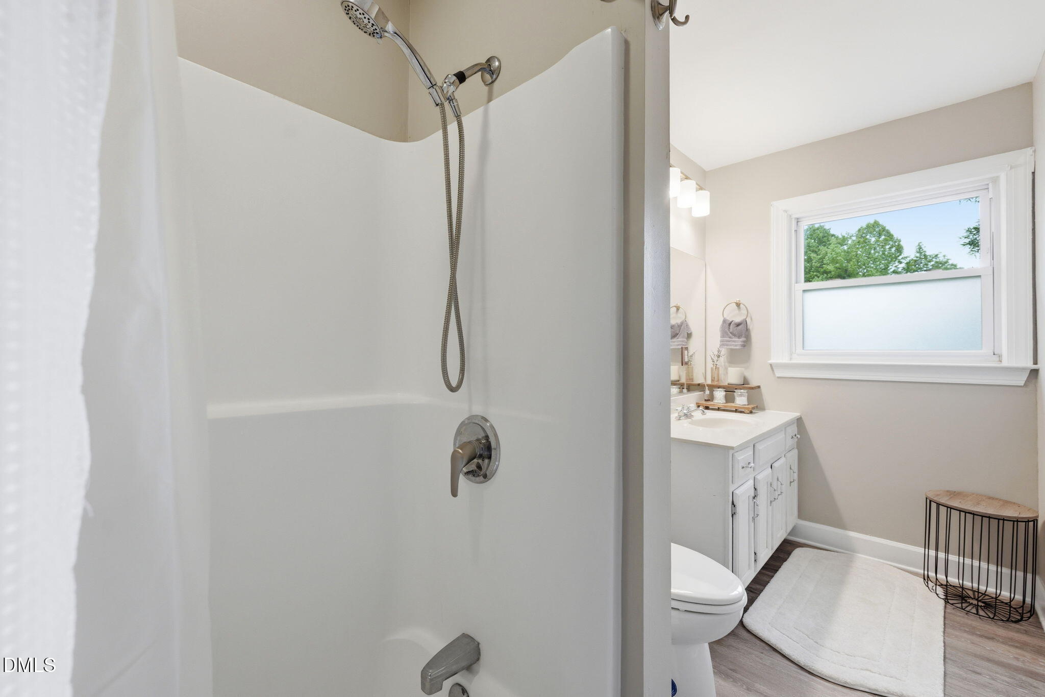 3200 Mill Creek Road Efland, NC 27243 - Photo 35 of 44 a bathroom with a granite countertop shower a toilet and a sink