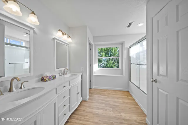 a room with furniture and a window