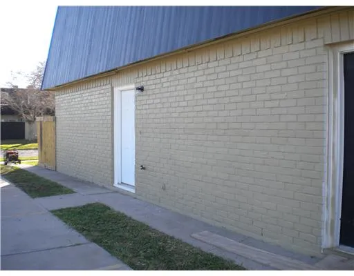 a view of brick wall