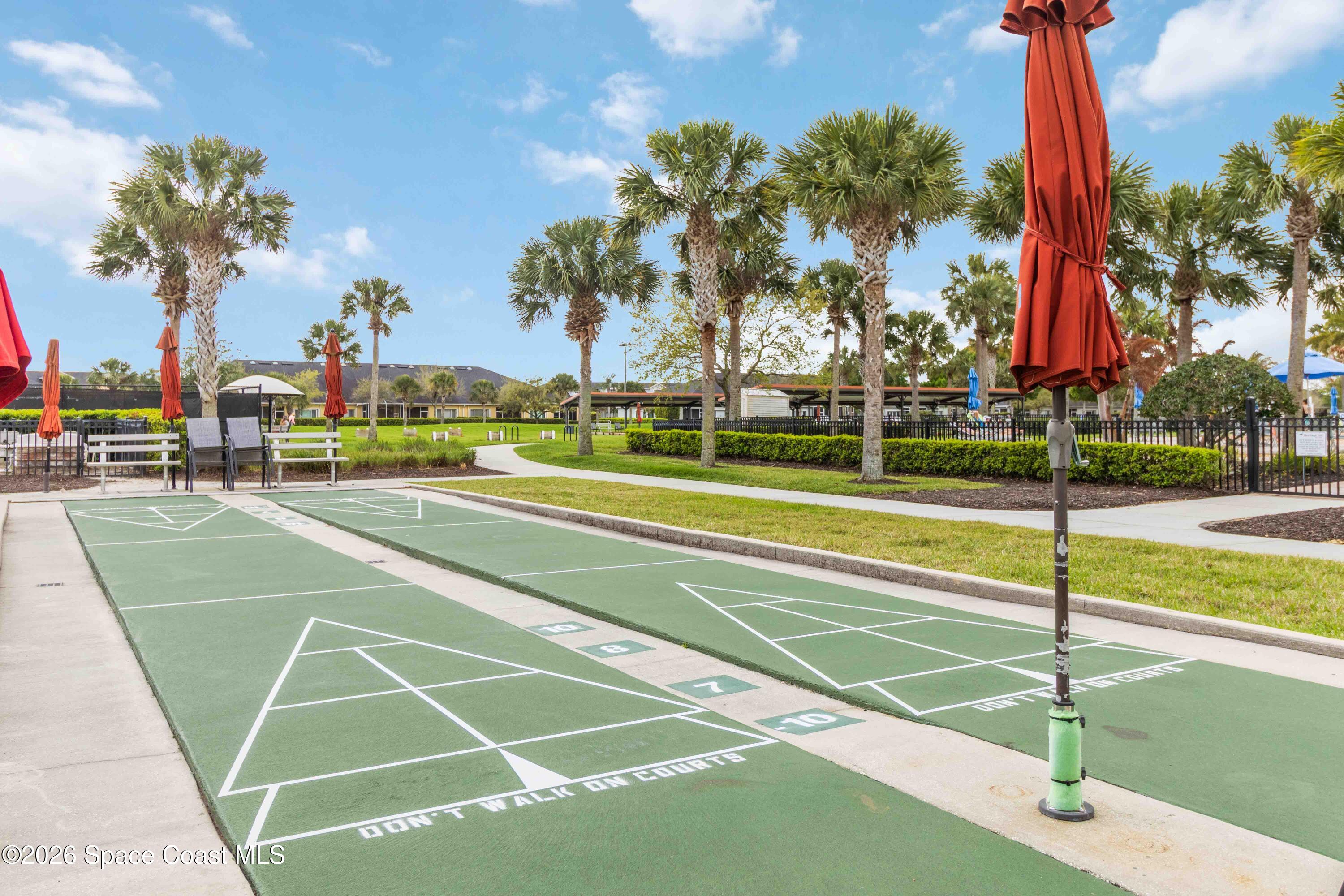 6604 Pico Street Melbourne, FL 32940 - Photo 33 of 36 a view of a tennis court