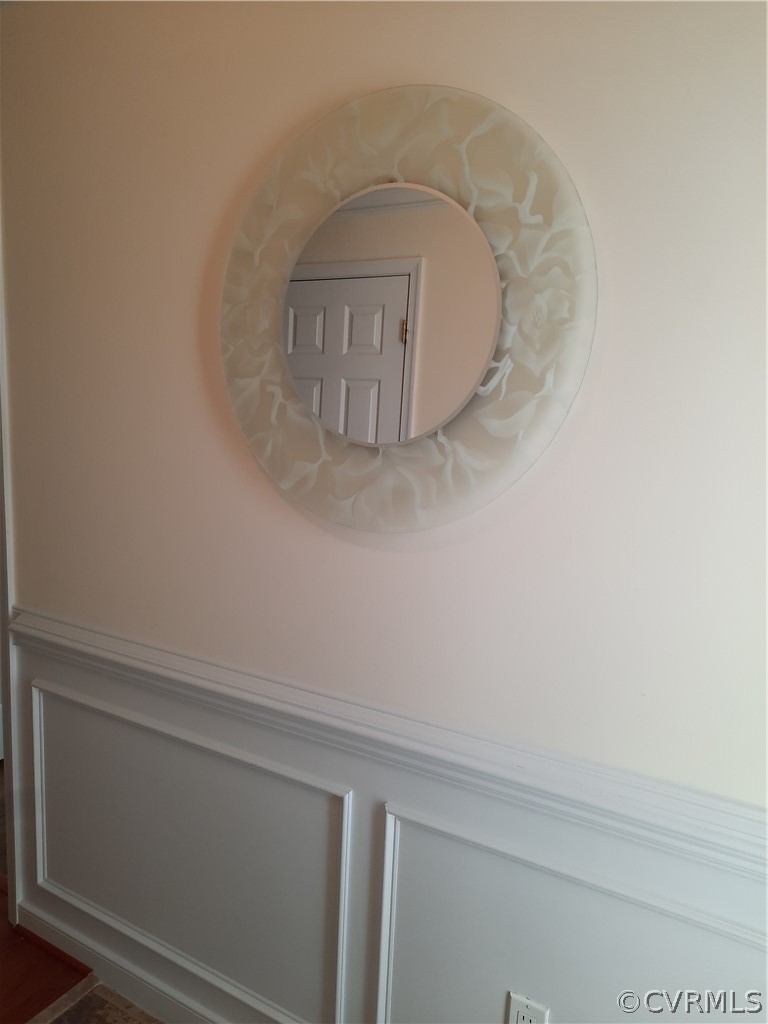 4008 Rotherham Circle Prince George, VA 23875 - Photo 3 of 17 Foyer with new ceramic tile floor, chairrail, pict