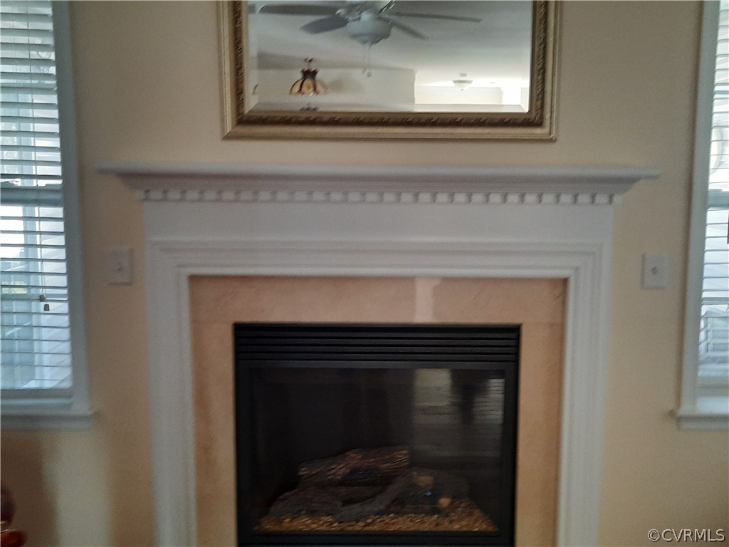 4008 Rotherham Circle Prince George, VA 23875 - Photo 4 of 17 Propane Gas Fireplace with Electric Start, Mantel