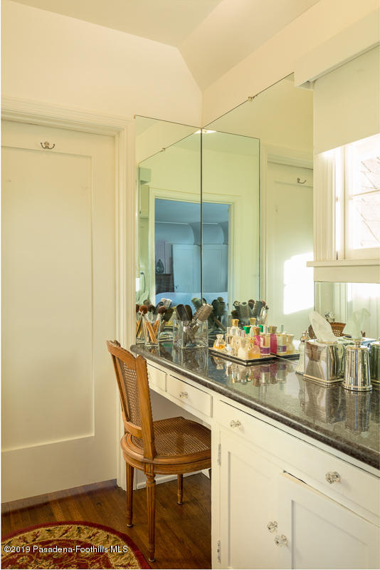 155 Club Road Pasadena, CA 91105 - Photo 34 of 50 a bathroom with a sink and a mirror