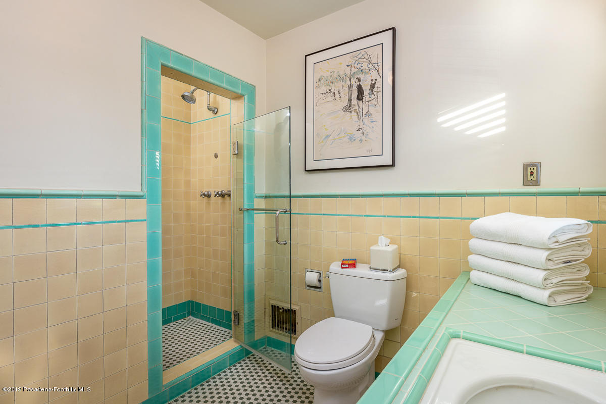 155 Club Road Pasadena, CA 91105 - Photo 42 of 50 a bathroom with a toilet and a shower