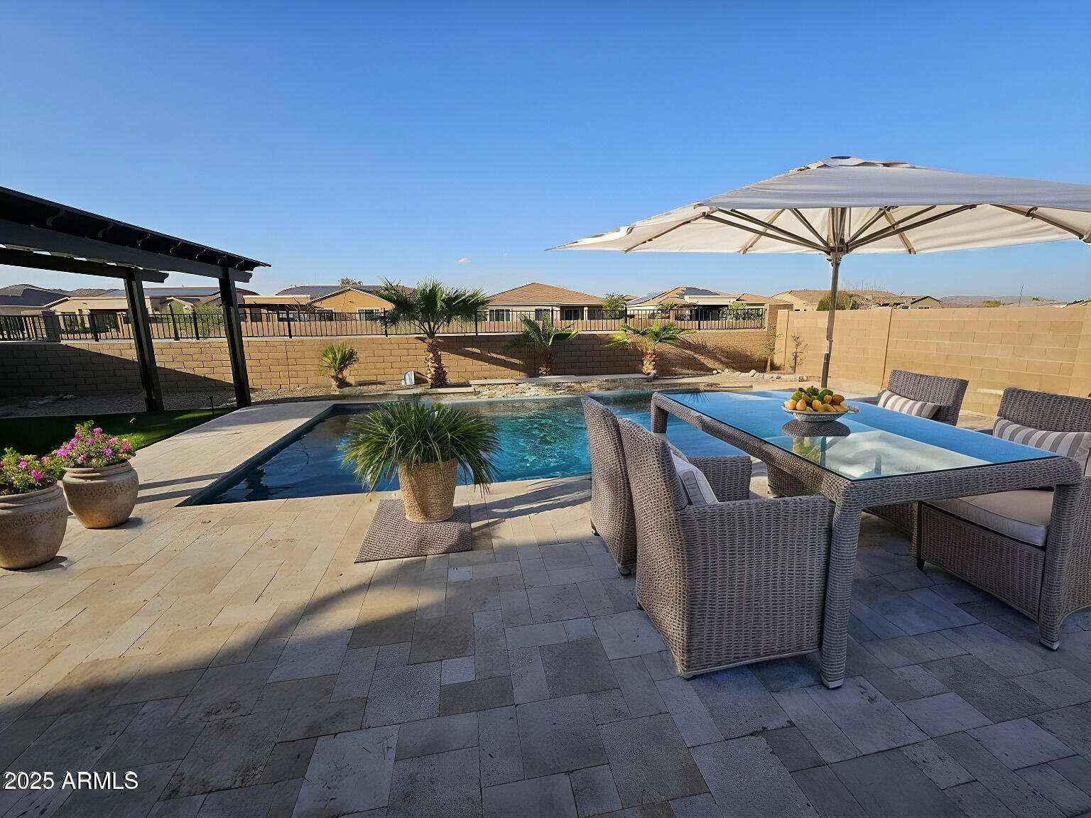 18404 West Long Lake Road Goodyear, AZ 85338 - Photo 36 of 48 Backyard perfect for entertaining