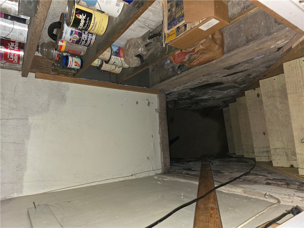 457 Wolf Road West Alexandria, OH 45381 - Photo 24 of 28 Unfinished basement space offering versatile potential for future development.