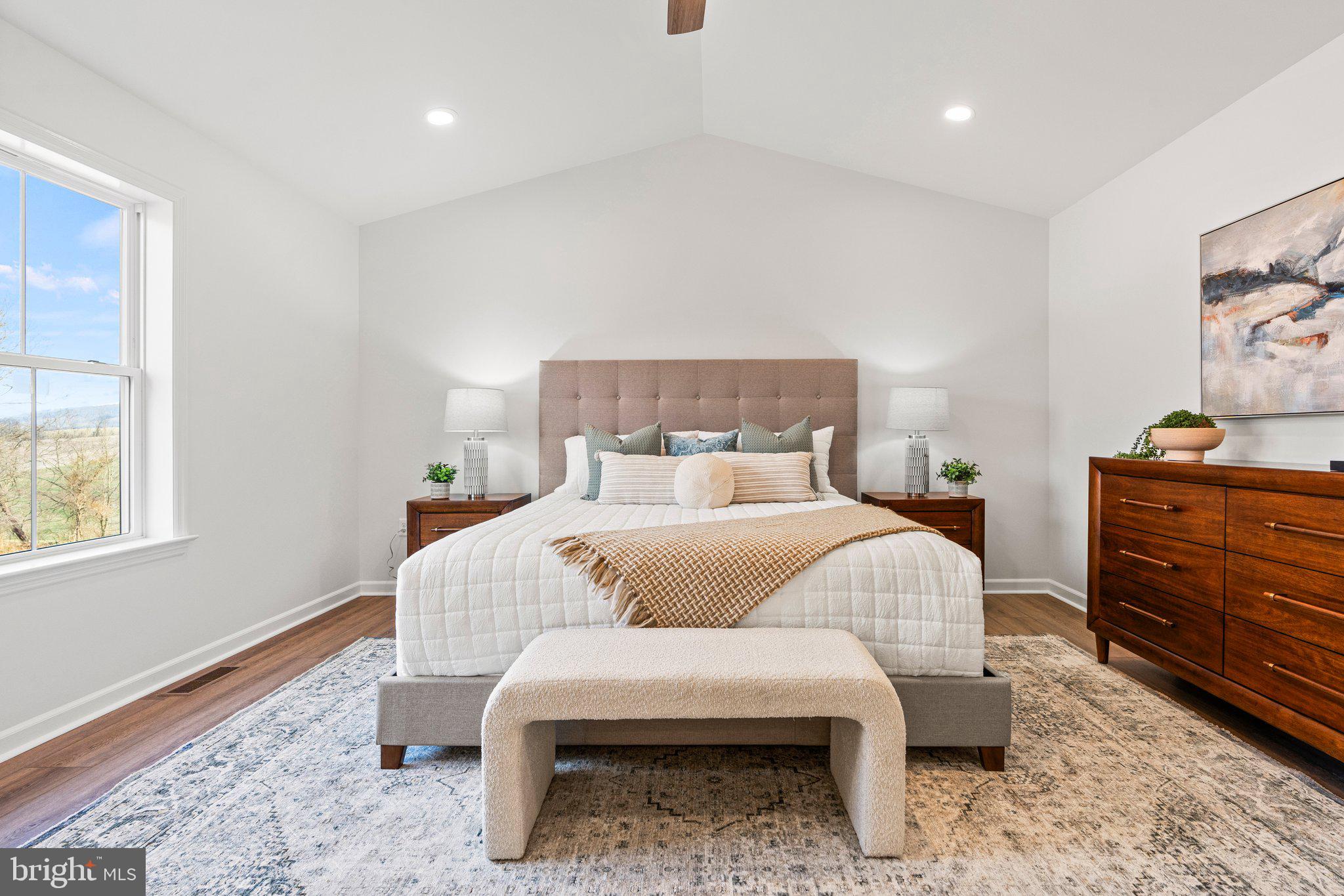 239 Brookview Drive Newport, PA 17074 - Photo 28 of 42 a bedroom with a bed and wooden floor