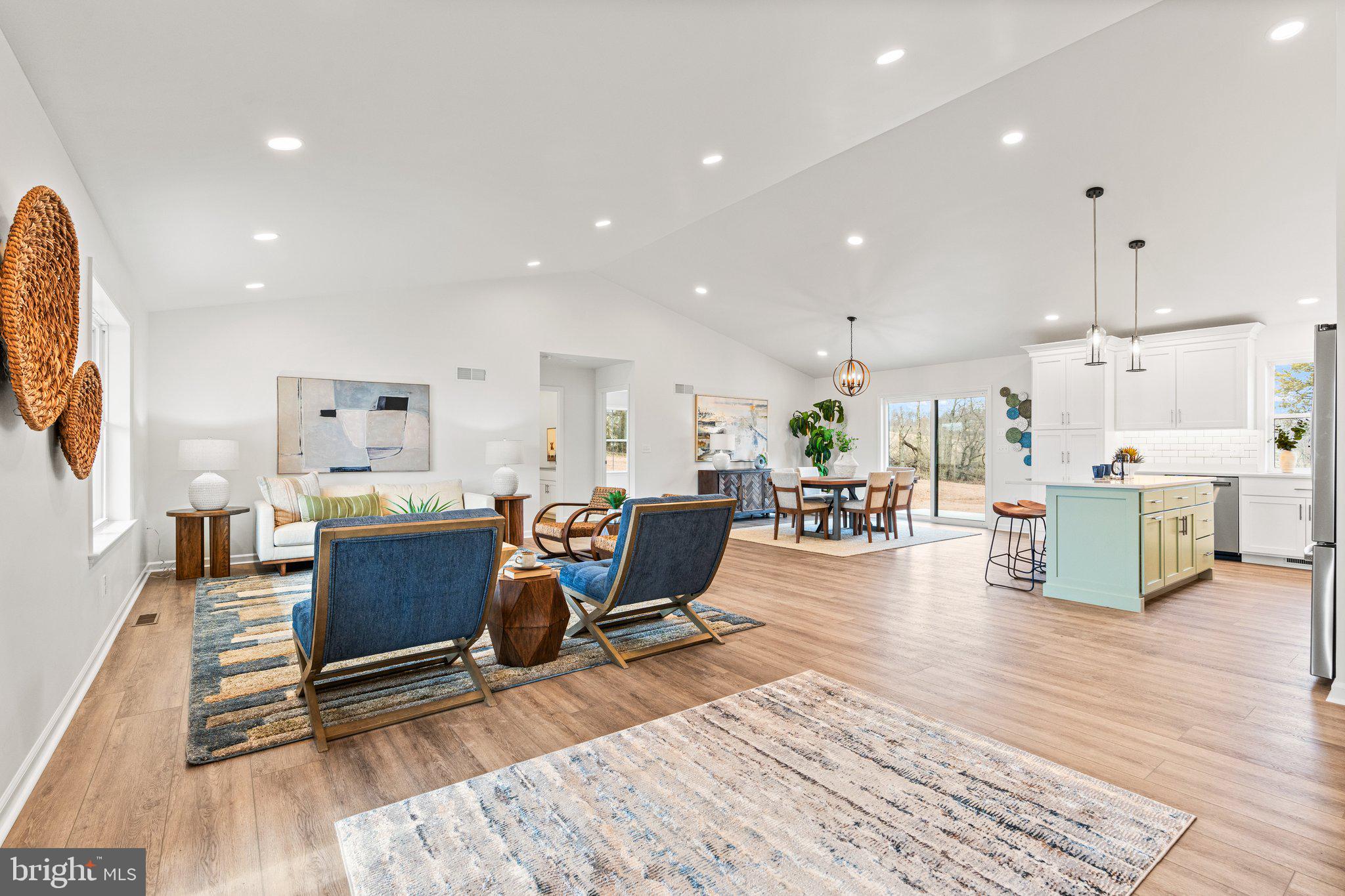 239 Brookview Drive Newport, PA 17074 - Photo 5 of 42 a living room with lots of furniture and kitchen view with wooden floor