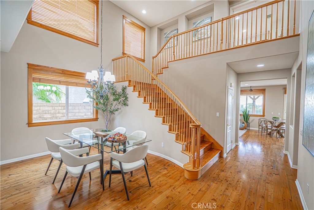 28419 Hidden Hills Drive Saugus, CA 91390 - Photo 6 of 60 a view of entryway and hall with wooden floor