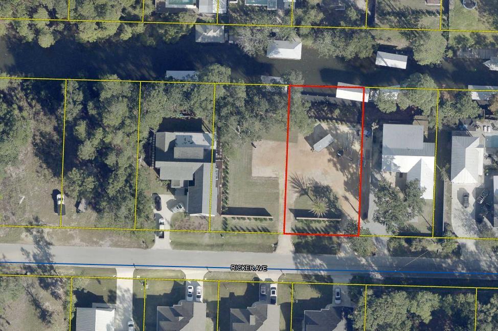 Lot 8 Ricker Avenue Santa Rosa Beach, FL 32459 - Photo 2 of 4 an aerial view of a house with a yard