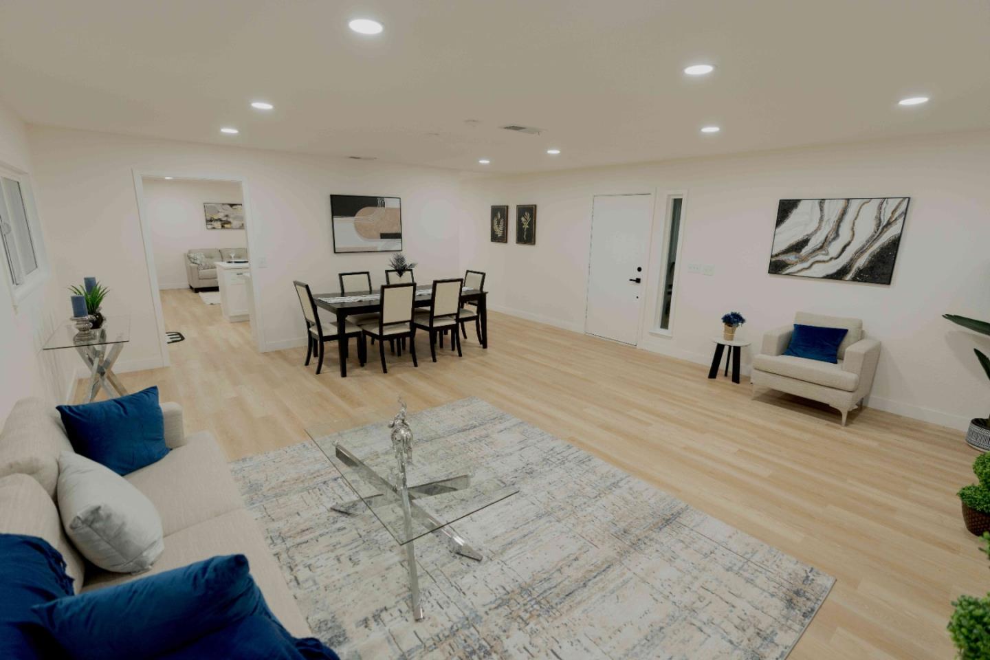 1429 Chadwick Place Manteca, CA 95336 - Photo 9 of 26 a living room with furniture and wooden floor