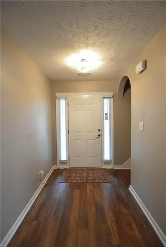 a view of a livingroom with a fireplace