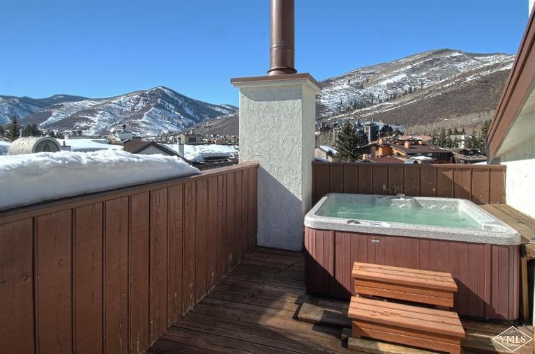 304 Bridge Street, Unit 3 Vail, CO 81657 - Photo 10 of 11 a view of a balcony with an outdoor space