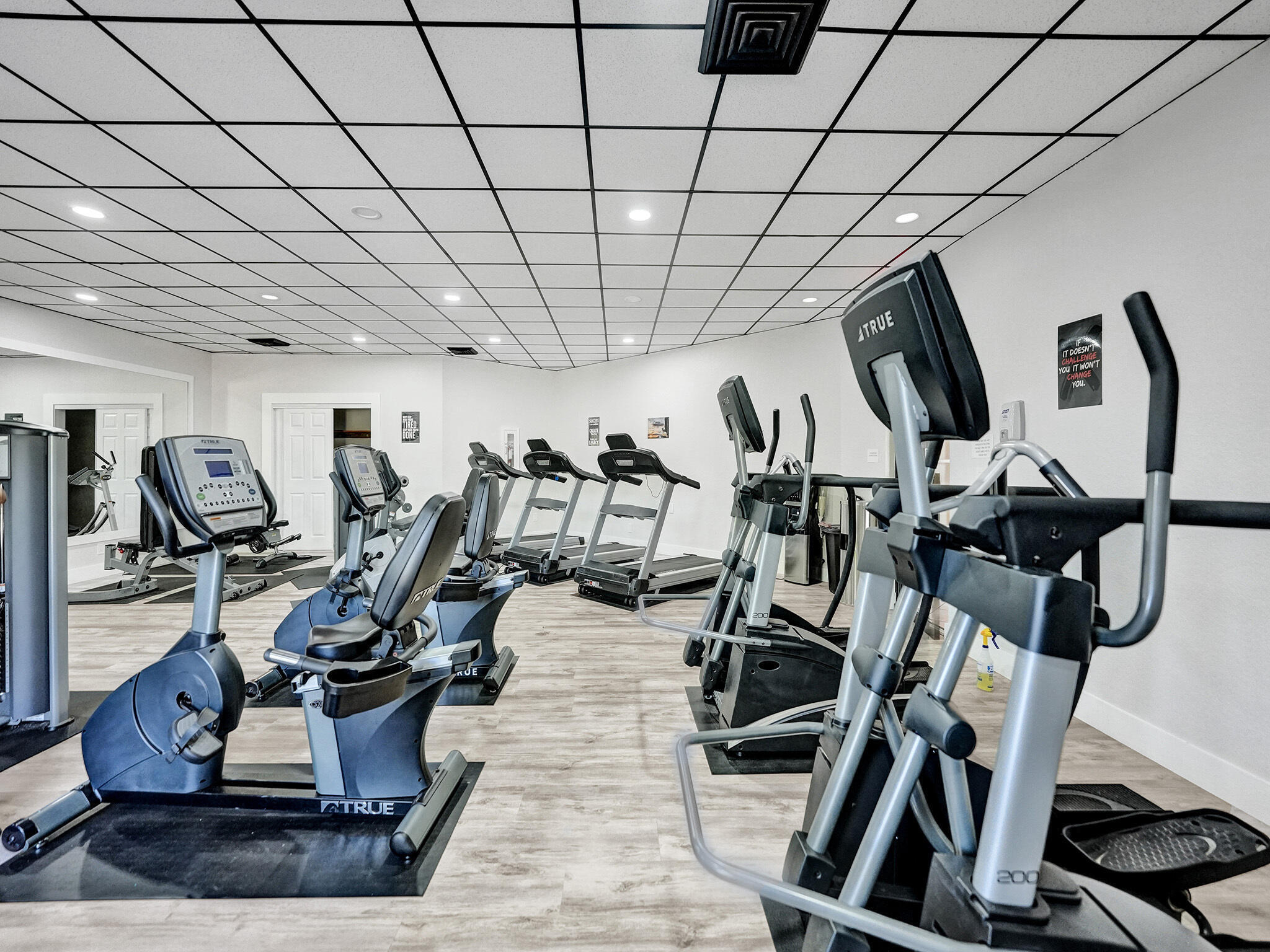 955 Dotterel Road, Unit 2103 Delray Beach, FL 33444 - Photo 16 of 23 a view of a room with gym equipment