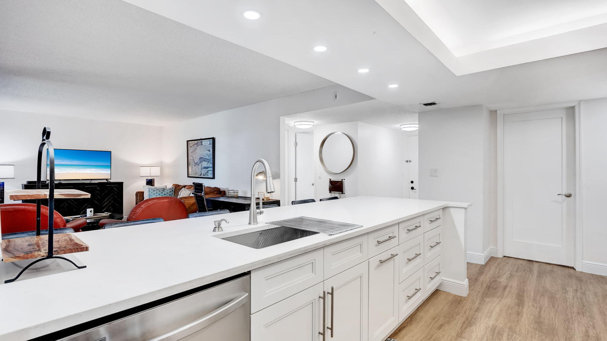 955 Dotterel Road, Unit 2103 Delray Beach, FL 33444 - Photo 2 of 23 a kitchen with sink and cabinets