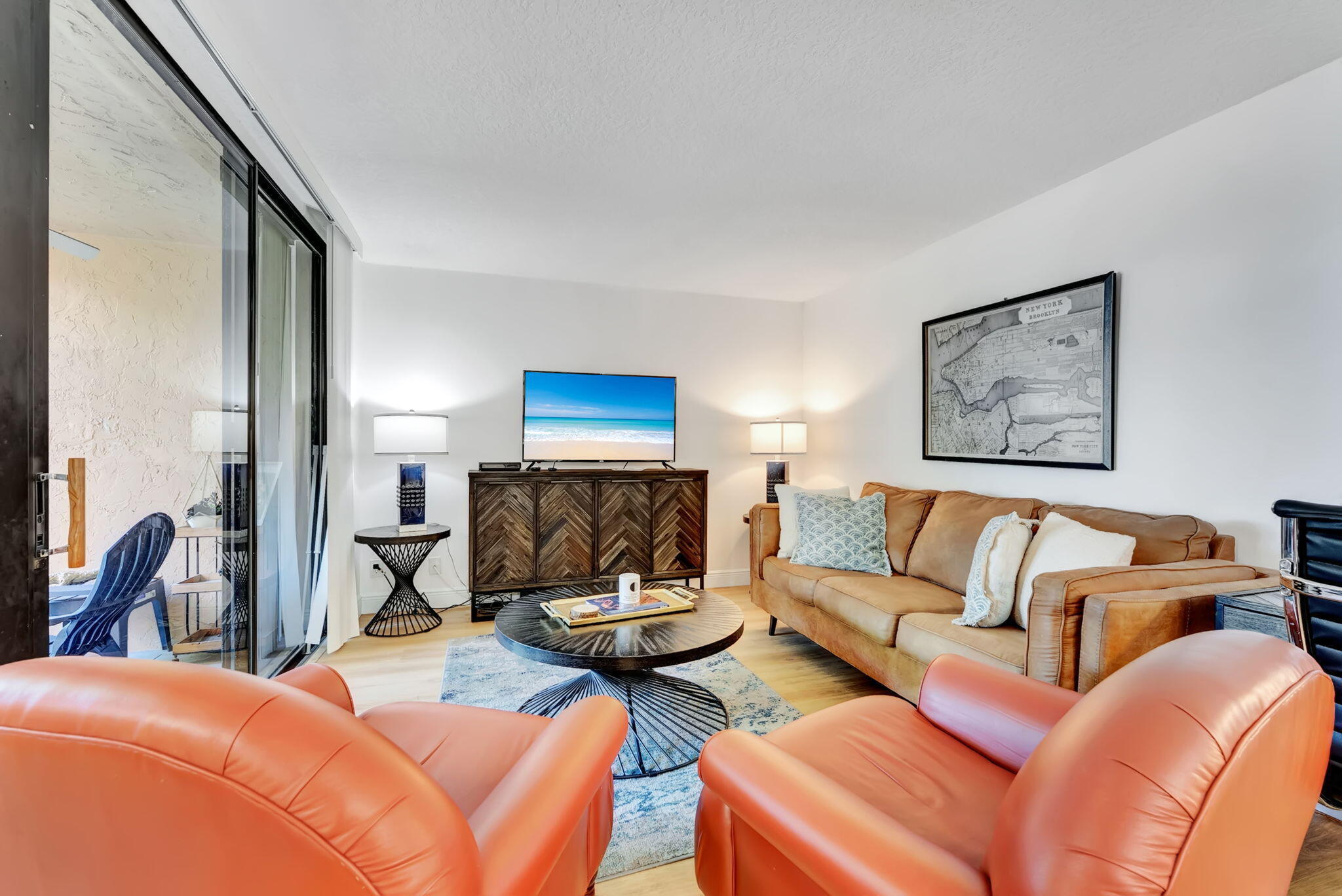 955 Dotterel Road, Unit 2103 Delray Beach, FL 33444 - Photo 4 of 23 a living room with furniture and a large window