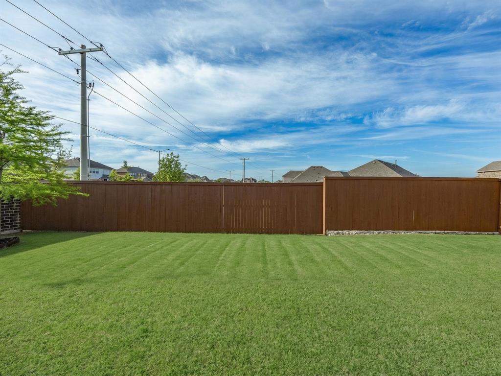 6000 Sutton Fields Trail Aubrey, TX 76227 - Photo 26 of 40 View of yard