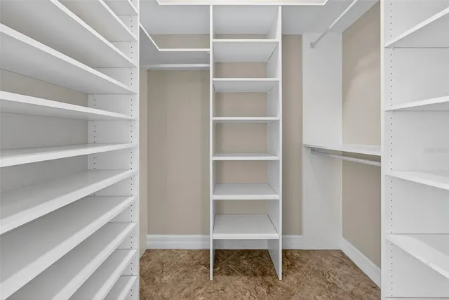 a view of a lake with building in front of it