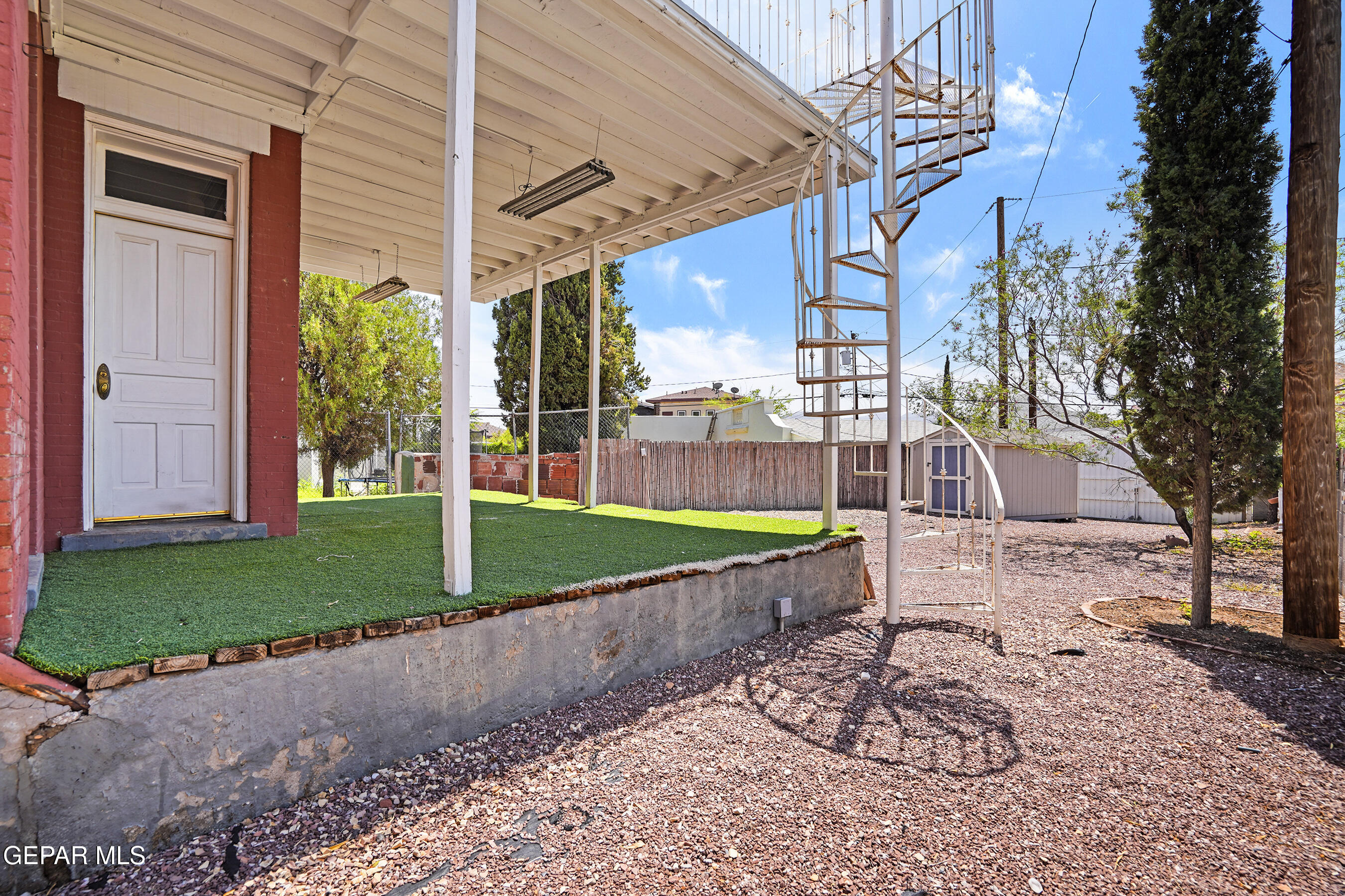 1218 Prospect Street El Paso, TX 79902 - Photo 38 of 43 a view of a house with a backyard