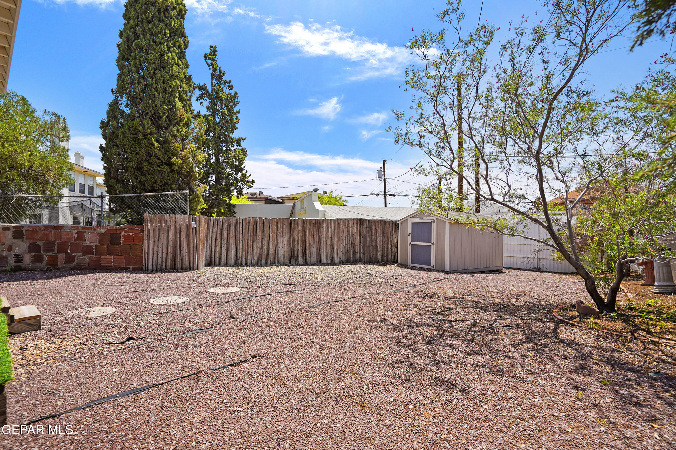 1218 Prospect Street El Paso, TX 79902 - Photo 39 of 43 a backyard of a house with lots of green space