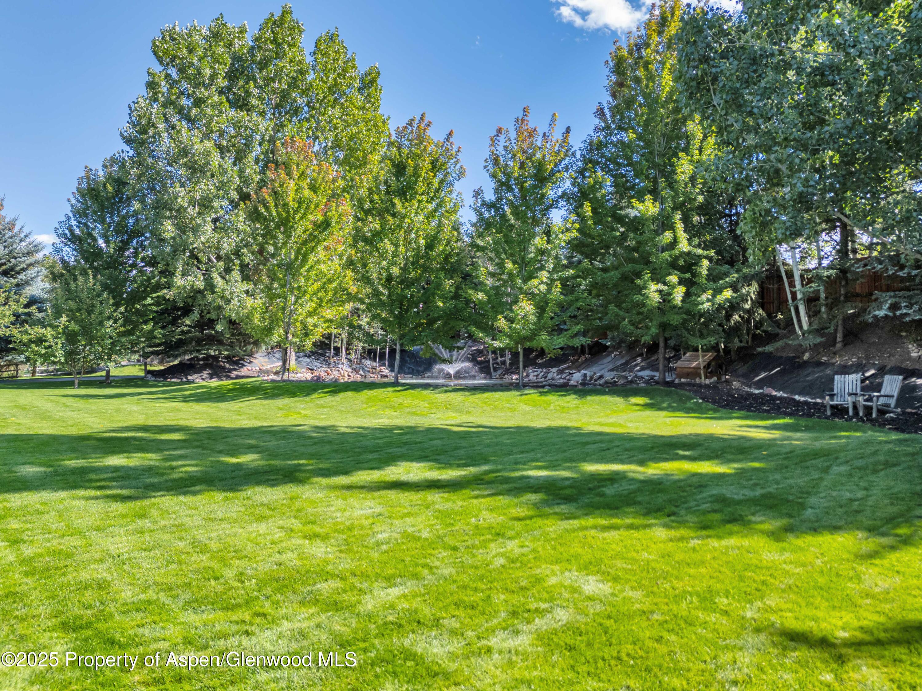 1637 Emma Spur Basalt, CO 81621 - Photo 44 of 45 a view of swimming pool with outdoor space and garden