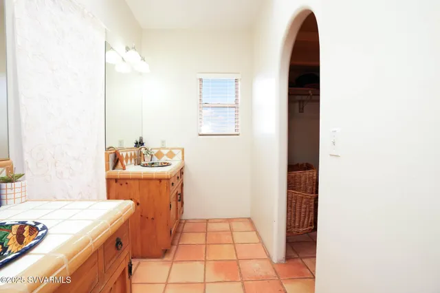 a view of an outdoor space and swimming pool