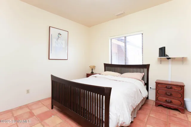 a view of backyard with green space