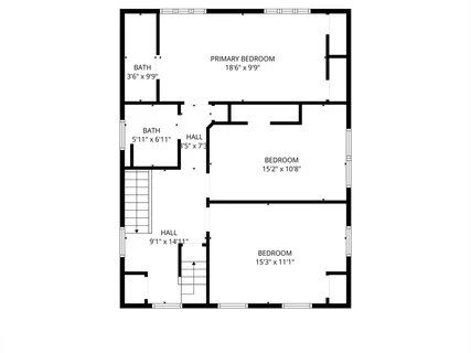 a picture of a wall with a white wall and a painting