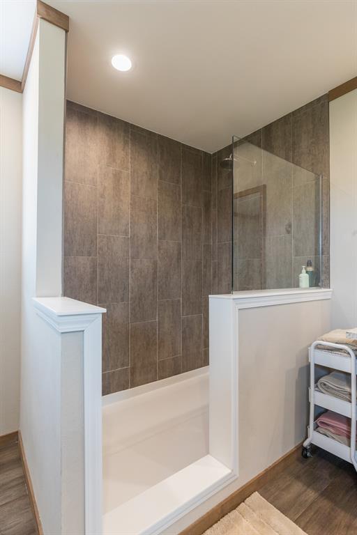 10099 County Road 452 Merkel, TX 79536 - Photo 16 of 28 a bathroom with a sink and a shower