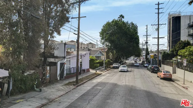 a view of car parked on street side