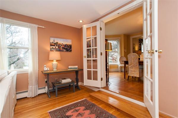 232 Edge Hill Road Milton, MA 02186 - Photo 14 of 23 a living room with furniture and a rug