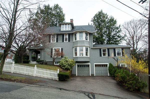 232 Edge Hill Road Milton, MA 02186 - Photo 23 of 23 a front view of a house with a garden