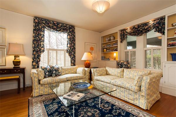 232 Edge Hill Road Milton, MA 02186 - Photo 6 of 23 a living room with furniture and a large window