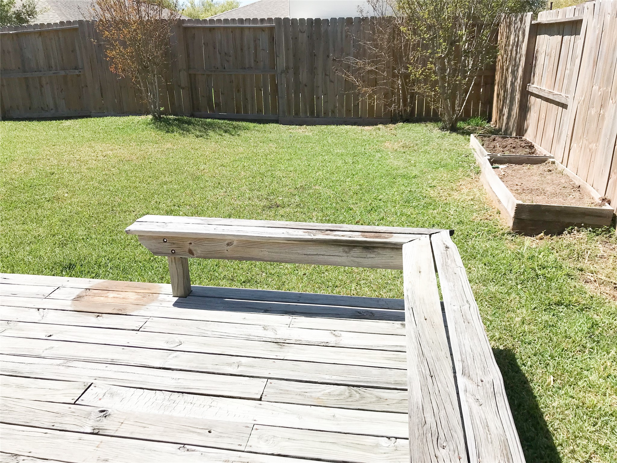 14615 Rochelle Court Cypress, TX 77429 - Photo 26 of 29 a view of a garden with an outdoor space