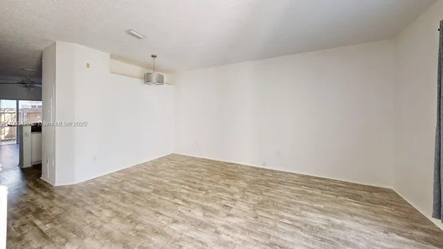 a view of empty room