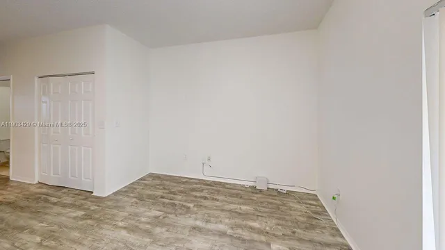 a view of empty room