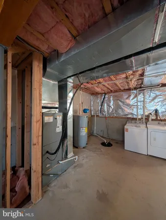 a view of water heater room