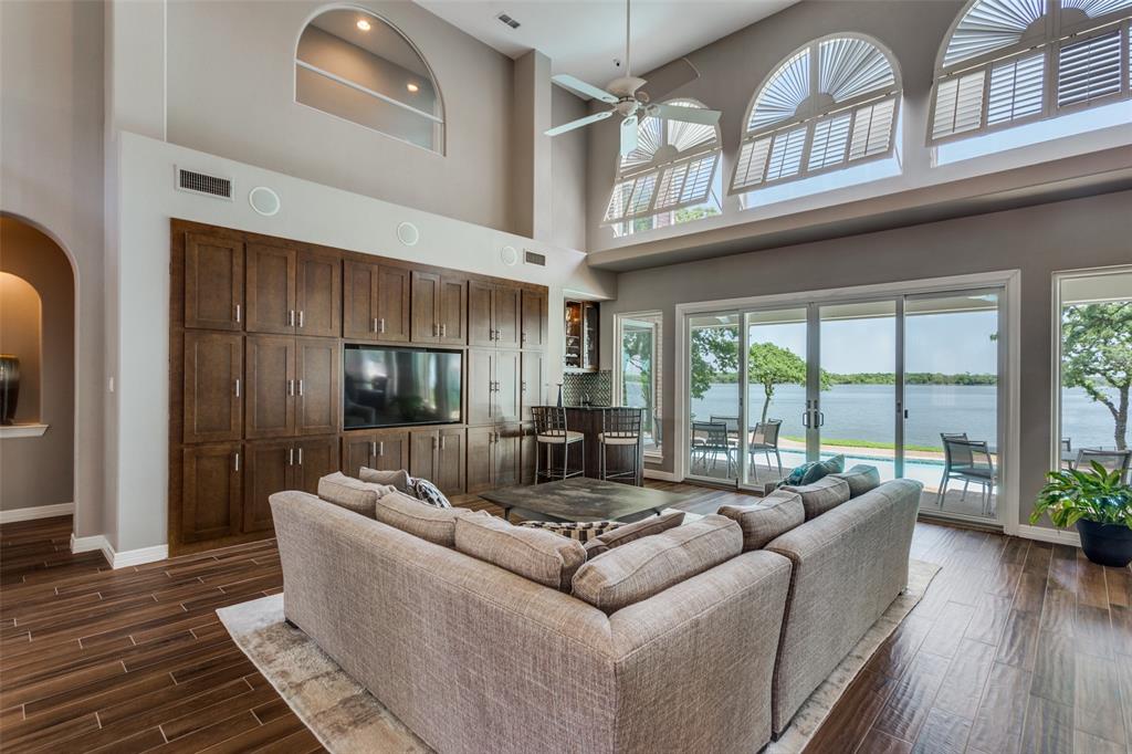 452 Windjammer Lane Azle, TX 76020 - Photo 5 of 40 a living room with furniture and a large window