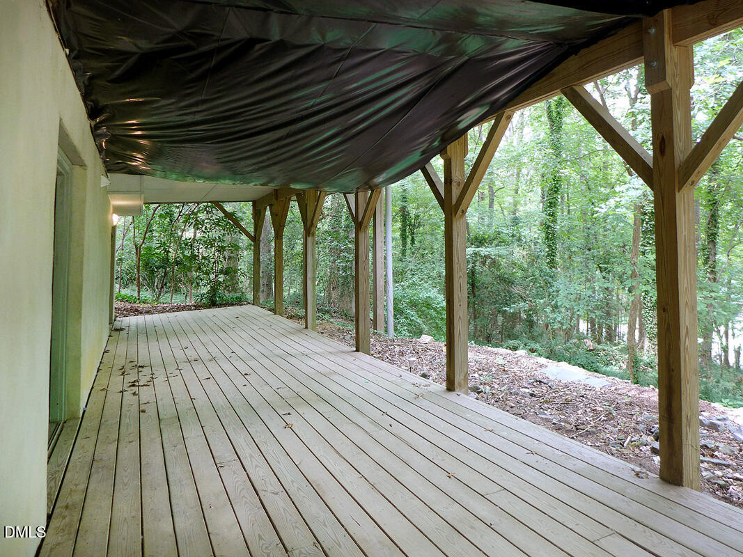 103 Ledge Lane, Unit A Chapel Hill, NC 27514 - Photo 8 of 9 a view of backyard with green space