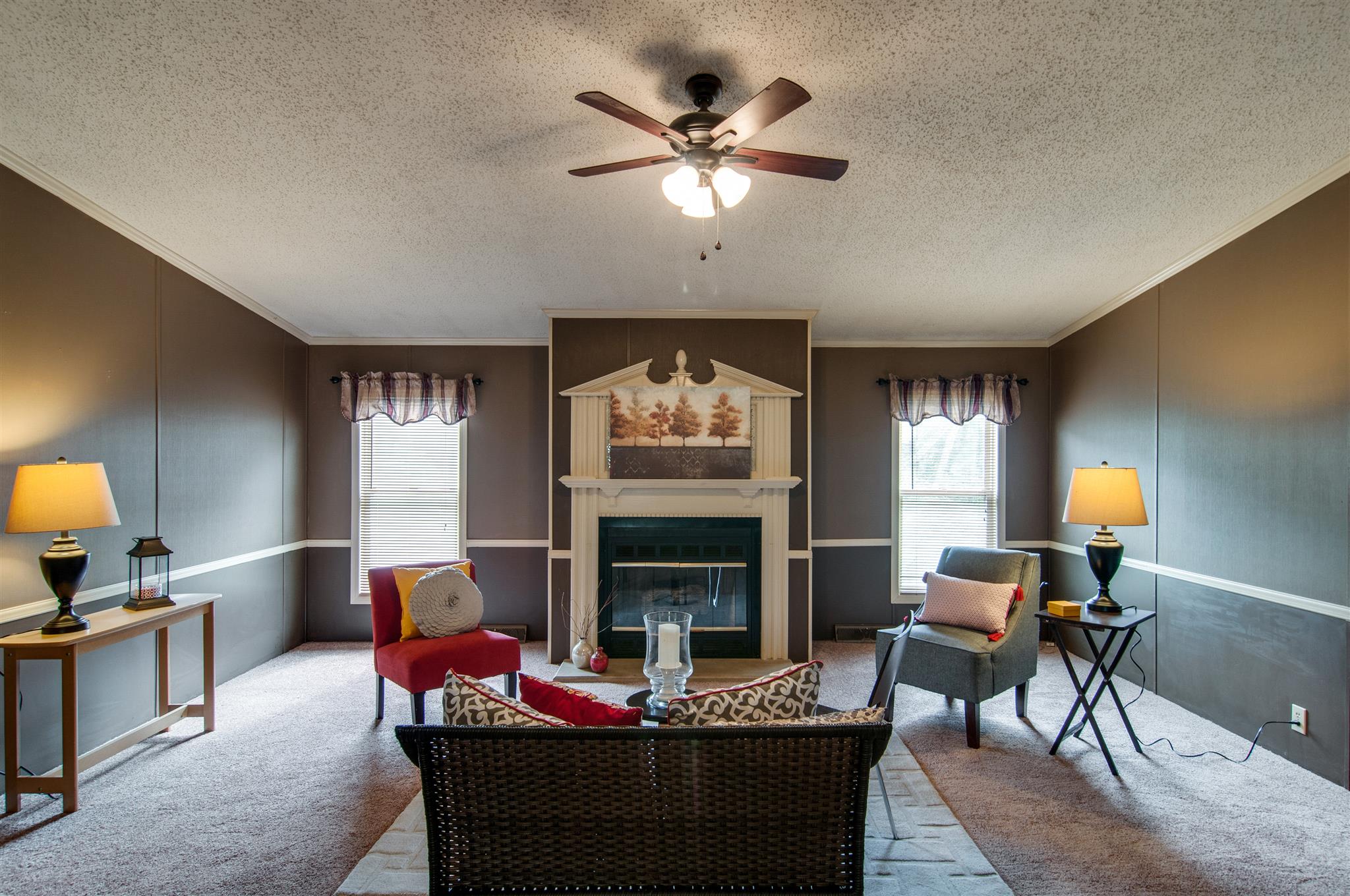 1379 Turkey Creek Road Dickson, TN 37055 - Photo 3 of 20 Nice living room with fireplace