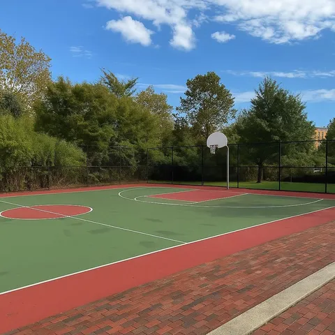 a view of lake and houses