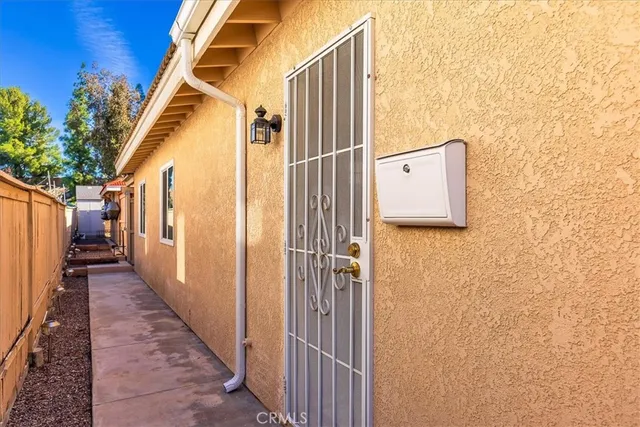 a view of a house with a hallway