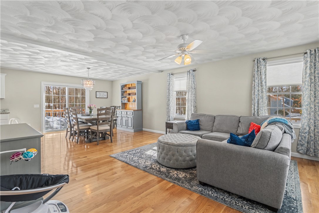 100 Franklin Road Scituate, RI 02825 - Photo 36 of 37 Open Floor Plan Family Room & Dining Room