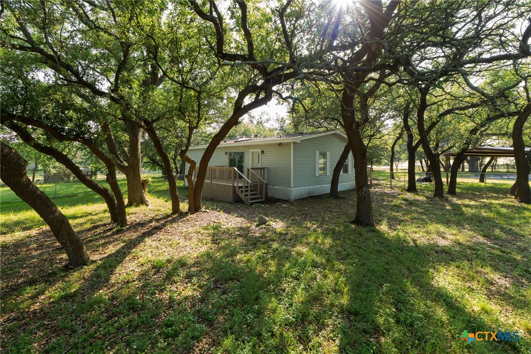2739 Willow Loop Kempner, TX 76539 - Photo 24 of 30 a view of a yard with plants and a trees