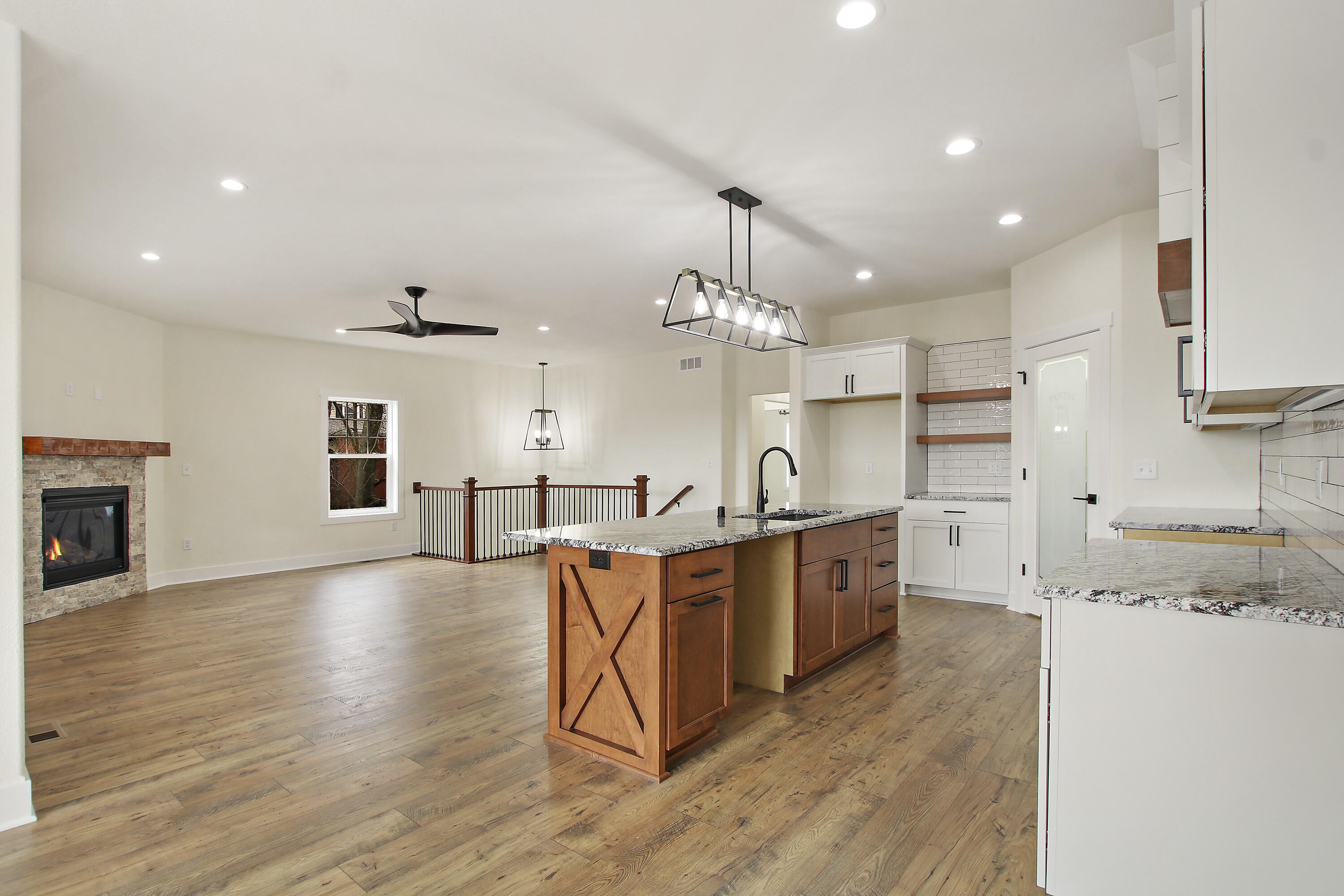 15517 67th Street Kenosha, WI 53142 - Photo 13 of 28 KitchenGreat Room