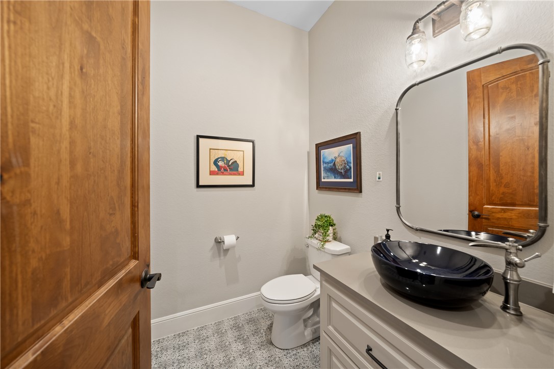 30163 High Spirit Ranch Road Hempstead, TX 77445 - Photo 34 of 49 Bathroom featuring vanity and toilet