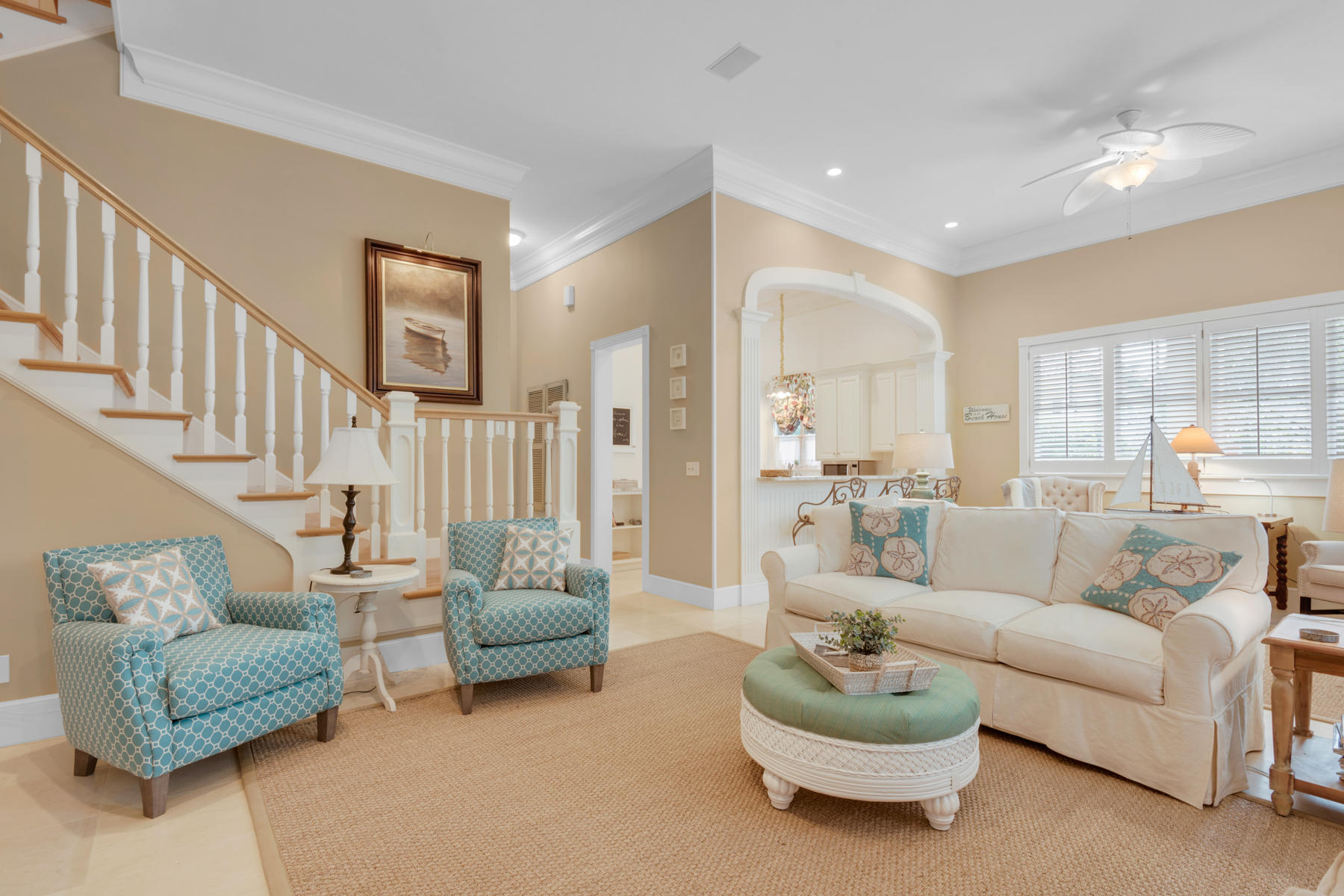 12 Place De La Fontaine Miramar Beach, FL 32550 - Photo 11 of 59 a living room with furniture and a large window